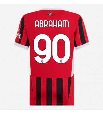 AC Milan Tammy Abraham #90 Hemmatröja Kvinnor 2024-25 Kortärmad